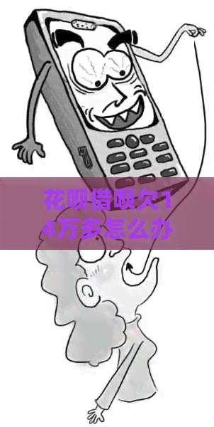 白条信用卡欠14万多怎么办