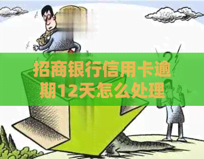 招商银行信用卡逾期12天怎么处理