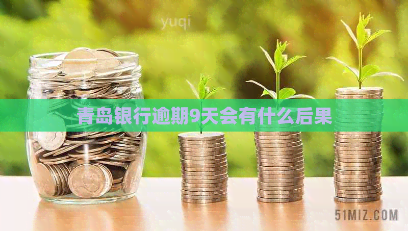 青岛银行逾期9天会有什么后果