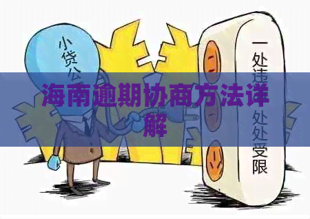 海南逾期协商方法详解