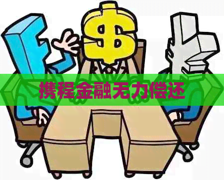 携程金融无力偿还
