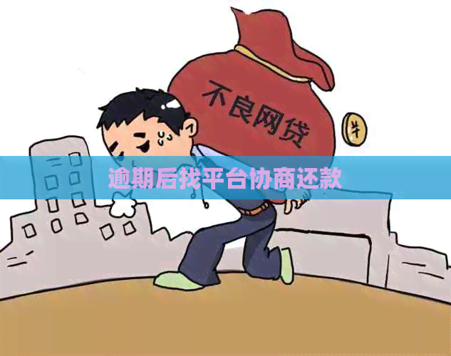 逾期后找平台协商还款