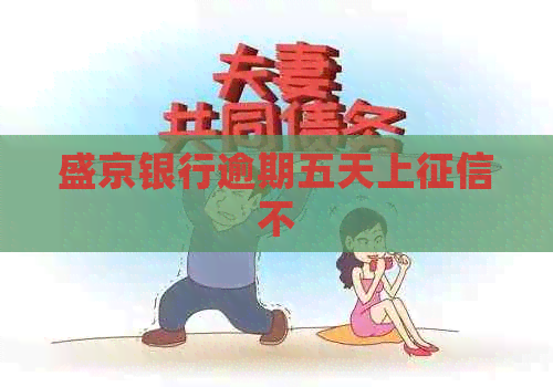 盛京银行逾期五天上不