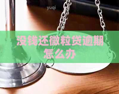 没钱还微粒贷逾期怎么办