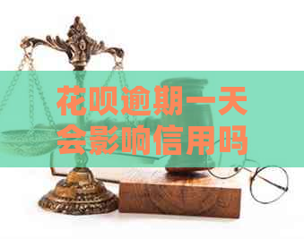 白条逾期一天会影响信用吗