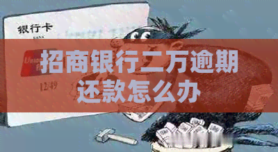 招商银行二万逾期还款怎么办