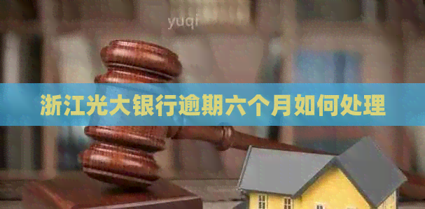 浙江光大银行逾期六个月如何处理