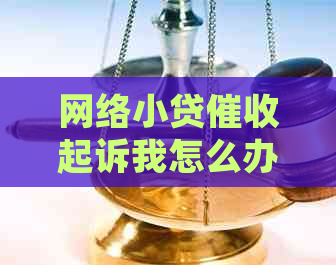 网络小贷起诉我怎么办