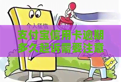 信用卡信用卡逾期多久起诉需要注意哪些事项
