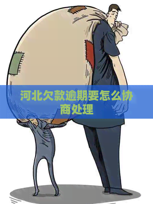 河北欠款逾期要怎么协商处理