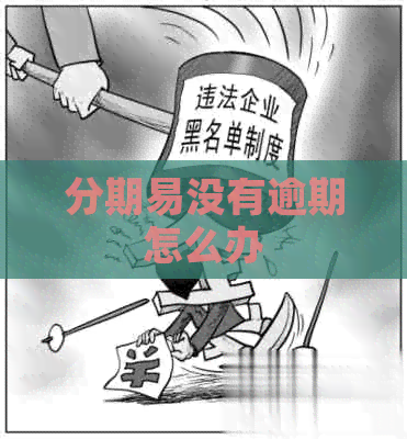 分期易没有逾期怎么办