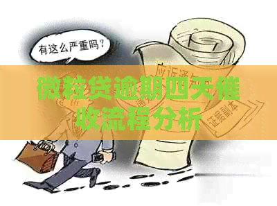 微粒贷逾期四天流程分析
