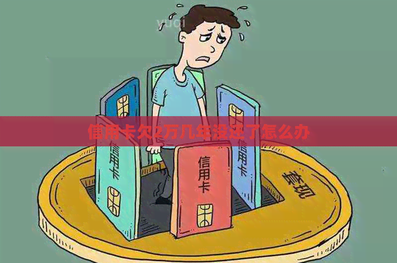 信用卡欠2万几年没还了怎么办