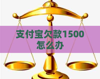 信用卡欠款1500怎么办