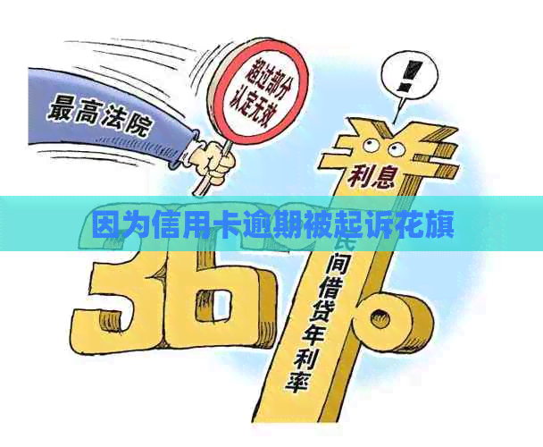 因为信用卡逾期被起诉花旗