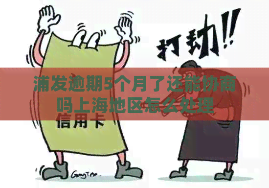 浦发逾期5个月了还能协商吗上海地区怎么处理
