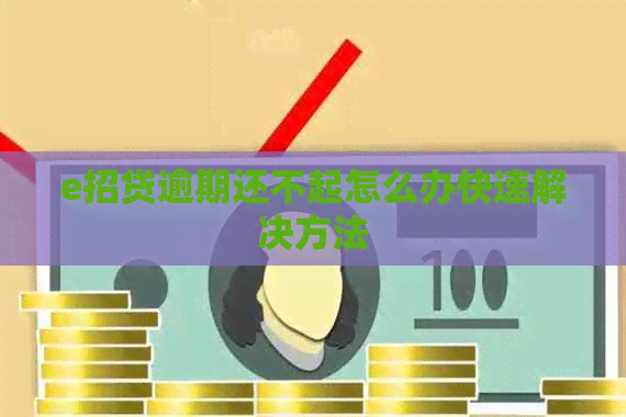e招贷逾期还不起怎么办快速解决方法