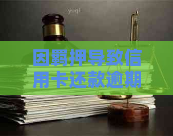 因羁押导致信用卡还款逾期影响解决办法