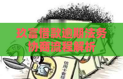 玖富借款逾期法务协商流程解析