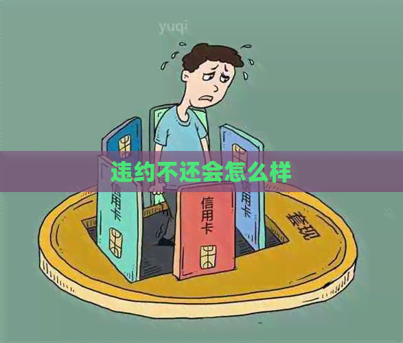 违约不还会怎么样
