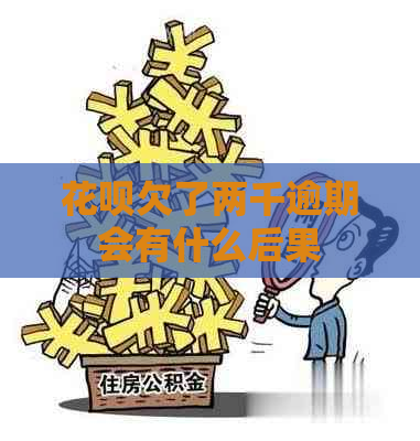 白条欠了两千逾期会有什么后果