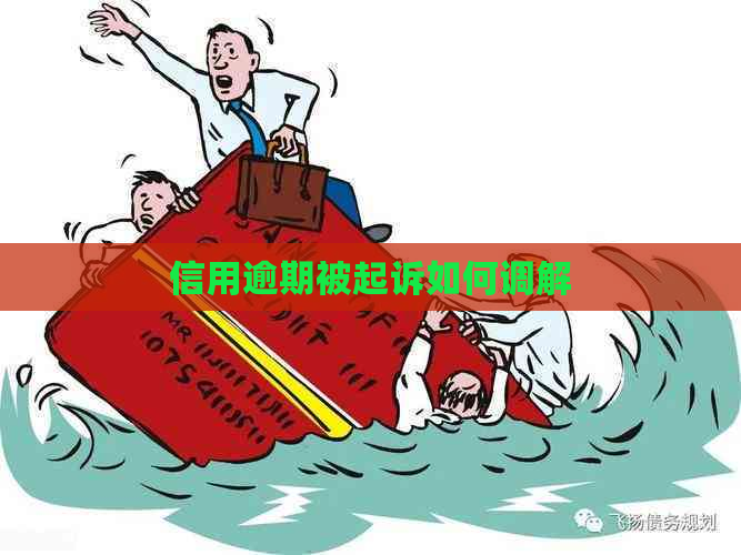 信用逾期被起诉如何调解