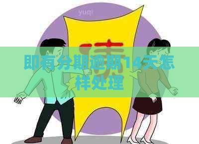 即有分期逾期14天怎样处理