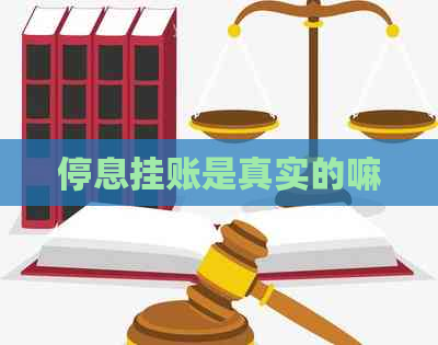 停息挂账是真实的嘛