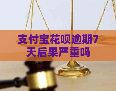 信用卡白条逾期7天后果严重吗