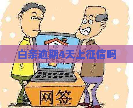 白条逾期4天上吗