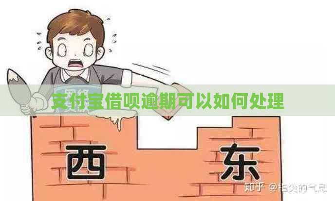 支付宝借呗逾期可以如何处理