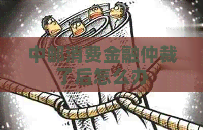 中邮消费金融仲裁了后怎么办
