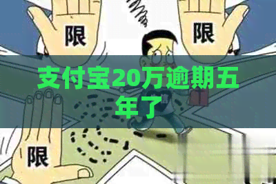 信用卡20万逾期五年了