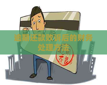 逾期还款败诉后的财务处理方法