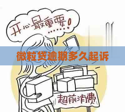 微粒贷逾期多久起诉
