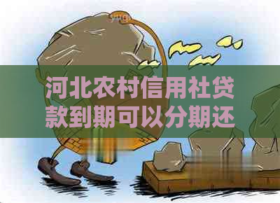 河北农村信用社贷款到期可以分期还款吗