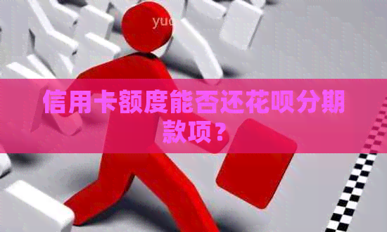信用卡额度能否还信用卡分期款项？