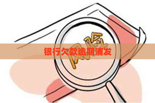 银行欠款逾期浦发