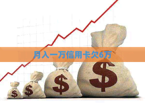 月入一万信用卡欠6万