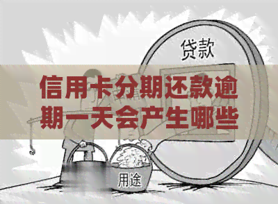 信用卡分期还款逾期一天会产生哪些影响？如何避免逾期问题？