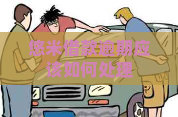 悠米借款逾期应该如何处理