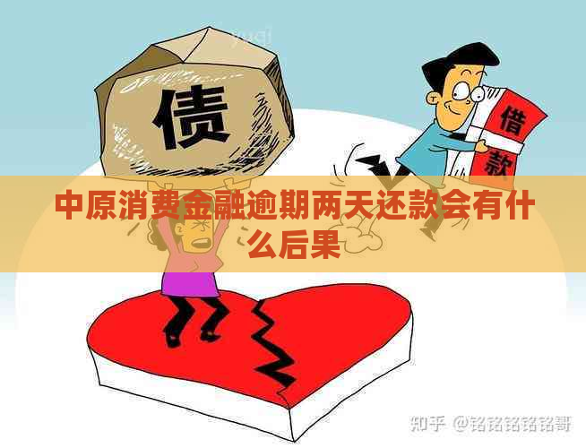 中原消费金融逾期两天还款会有什么后果