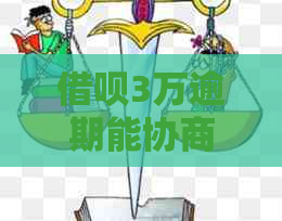 信用卡3万逾期能协商还款吗