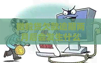 微粒贷欠款逾期两月后会发生什么