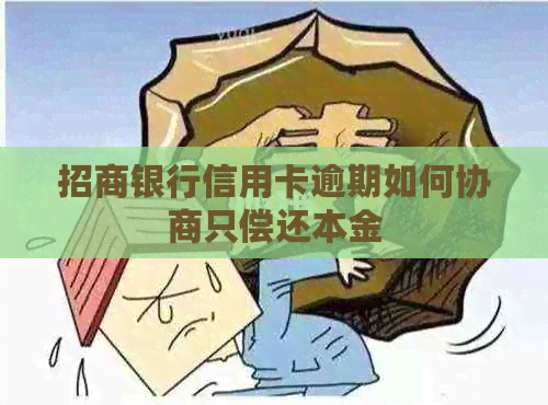 招商银行信用卡逾期如何协商只偿还本金
