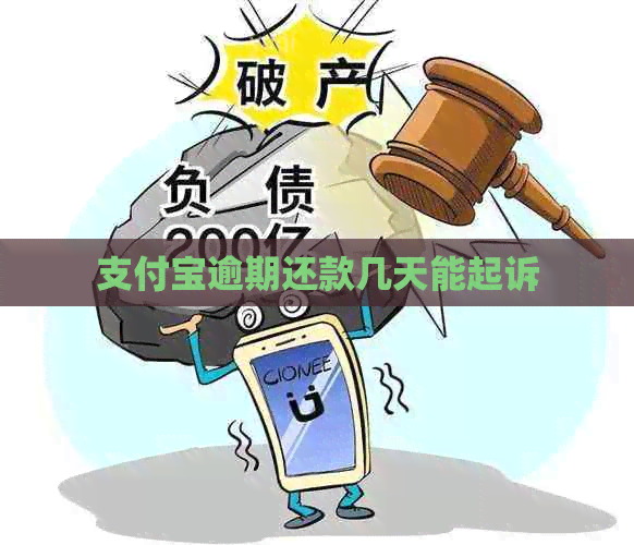 信用卡逾期还款几天能起诉