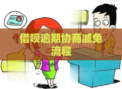 信用卡逾期协商减免流程