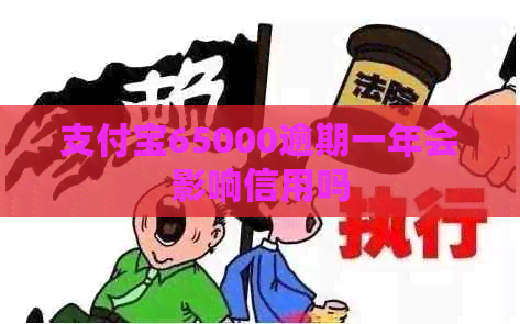 信用卡65000逾期一年会影响信用吗