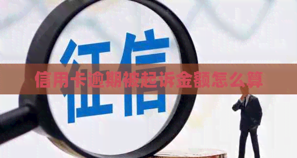 信用卡逾期被起诉金额怎么算