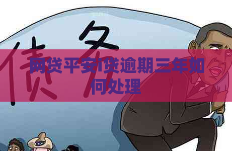 网贷平安i贷逾期三年如何处理